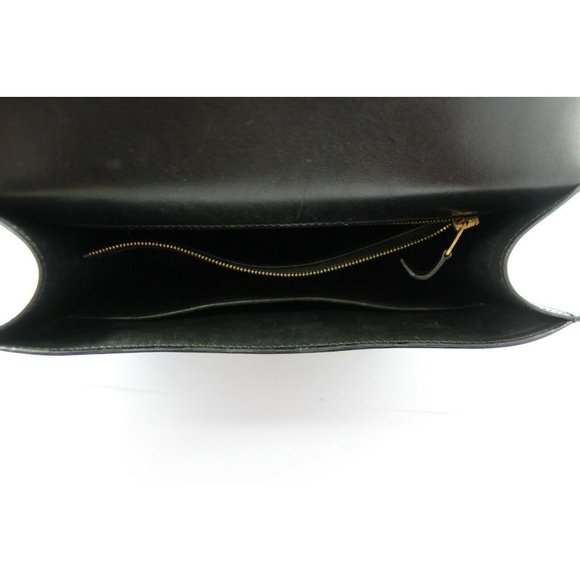 AUTHENTIC HERMES 23CM BLACK BOX LEATHER GHW CONSTANCE HANDBAG - Picture 5 of 8